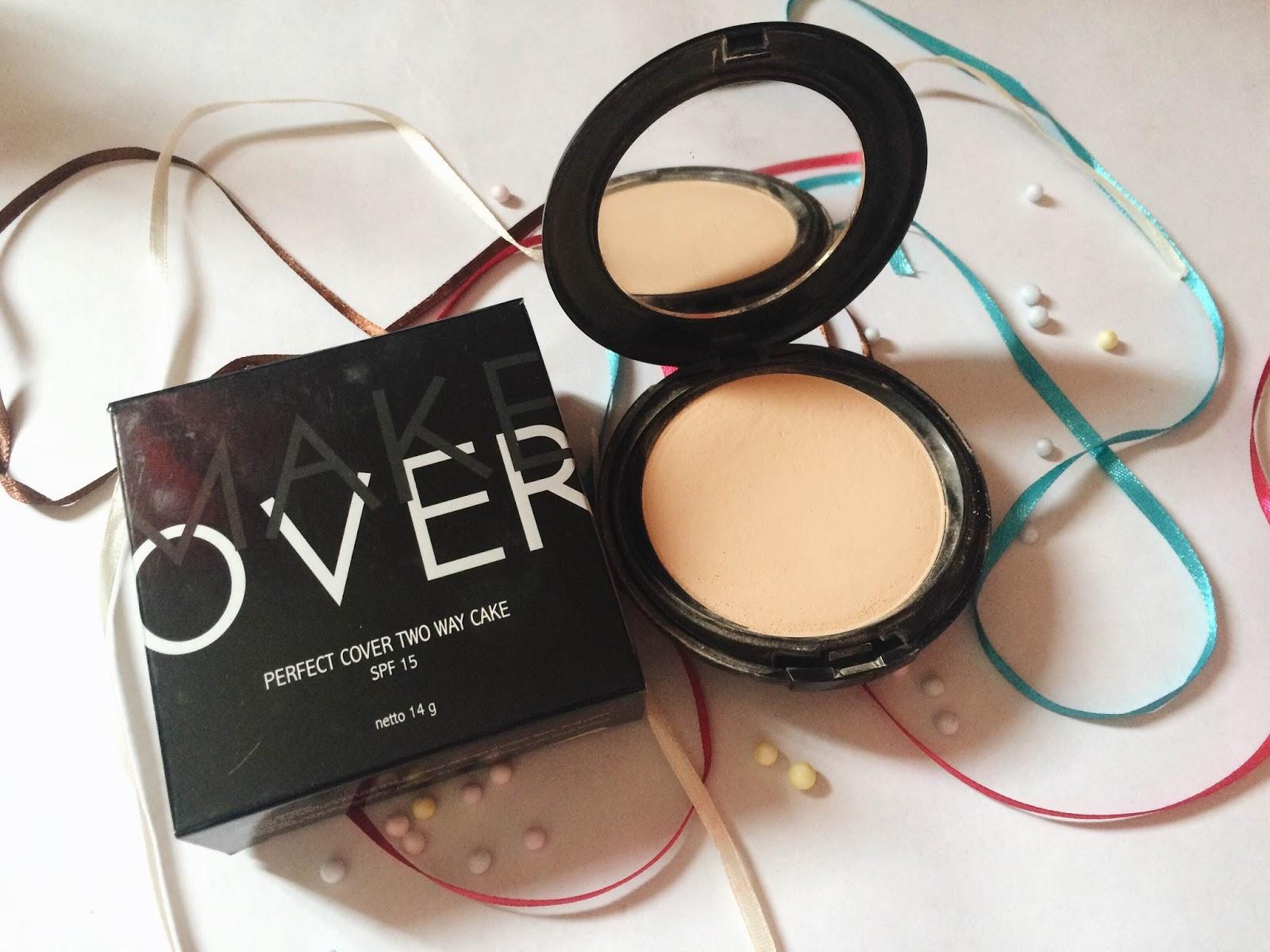 Make Over Perfect Cover Two Way Cake Agar Kulit Flawless