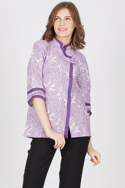 blus batik untuk kerja