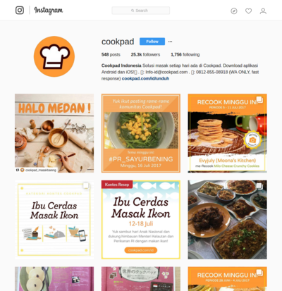 https://www.instagram.com/cookpad/