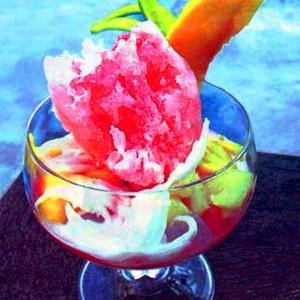 Es Serut Kelapa Muda