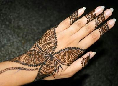  Gambar  Tato  Henna Simple MMOD