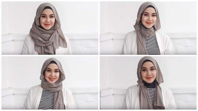 Tutorial A Hijab Casual Untuk Tampilan Sehari Hari