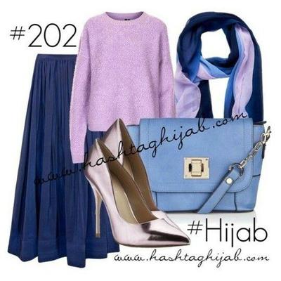 Warna Jilbab Yang Cocok Untuk Baju Biru Langit