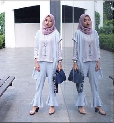 Intip 4 Gaya Celana Cutbray Kekinian Para Selebgram Hits Muslim