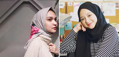 Tutorial Hijab Buat Muka Bulat