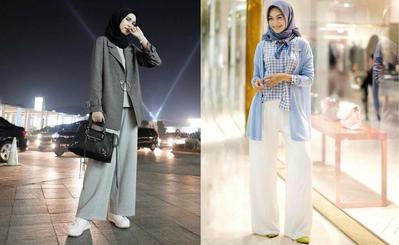 Rekomendasi Warna Celana Kulot Untuk Hijab