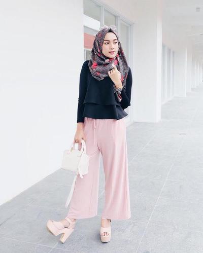 Ootd Hijab Kulot  Garis Galeri Mukena Terbaru