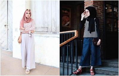 4 Tips Style Kulot  Hijab untuk Kamu Bertubuh Gemuk 