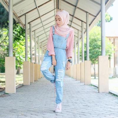 20+ Trend Terbaru Padu Padan Ootd Baju Kodok Hijab