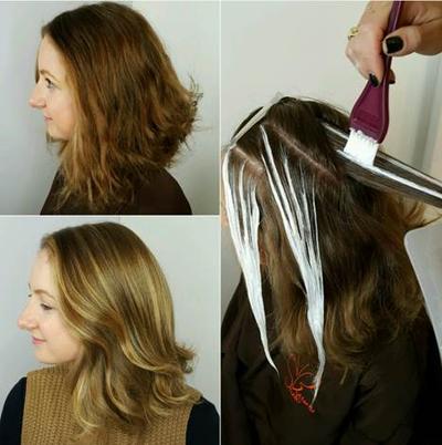 Cara Mewarnai Rambut Highlight Sendiri Di Rumah Gambar Mewarnai Hd