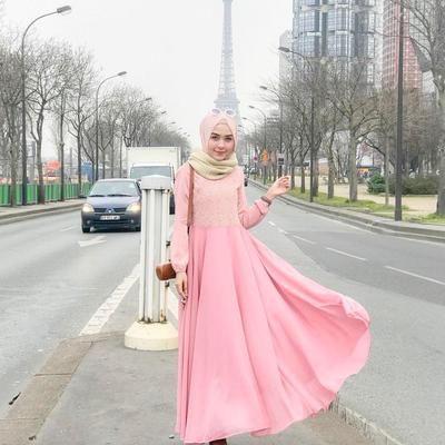  Padu Padan Hijab Warna Peach Ini Dijamin Bikin Kamu 