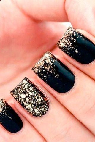 Nail Art Warna Hitam CantikNesia