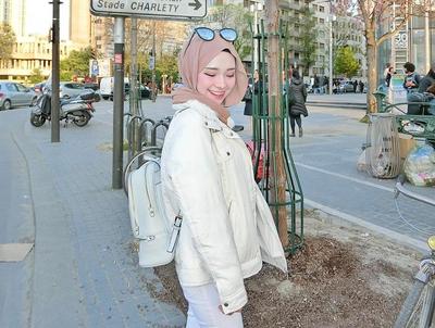 Ootd Hijab Korean Style