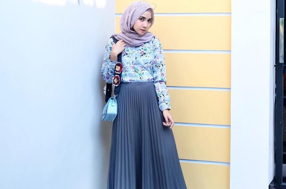 Rok Hijab dengan Kemeja