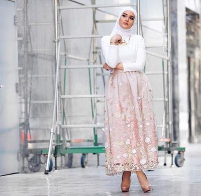 La S Ini Lho Atasan Hijab Yang Cocok Dengan Rok Panjang