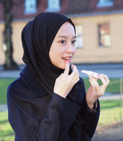 Wanita Hijab Cantik Natural Tutorial Hijab Terbaru