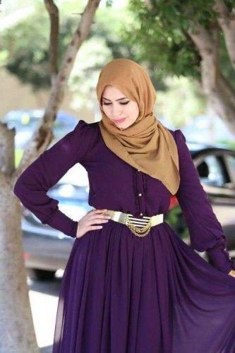 Wah Ini Dia Inspirasi Padu Padan Warna Hijab Ungu yang 