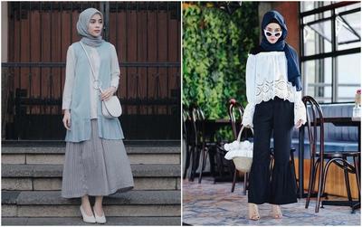 Ini Dia Inspirasi Fashion Untuk Hijabers Bertubuh Kurus Dari Aghnia