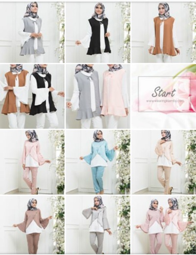 Online Shop Baju Muslim Di Instagram