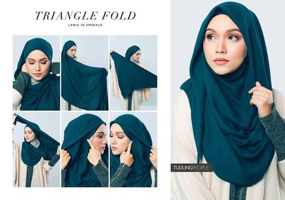 Cara Memakai Hijab Wisuda Simple