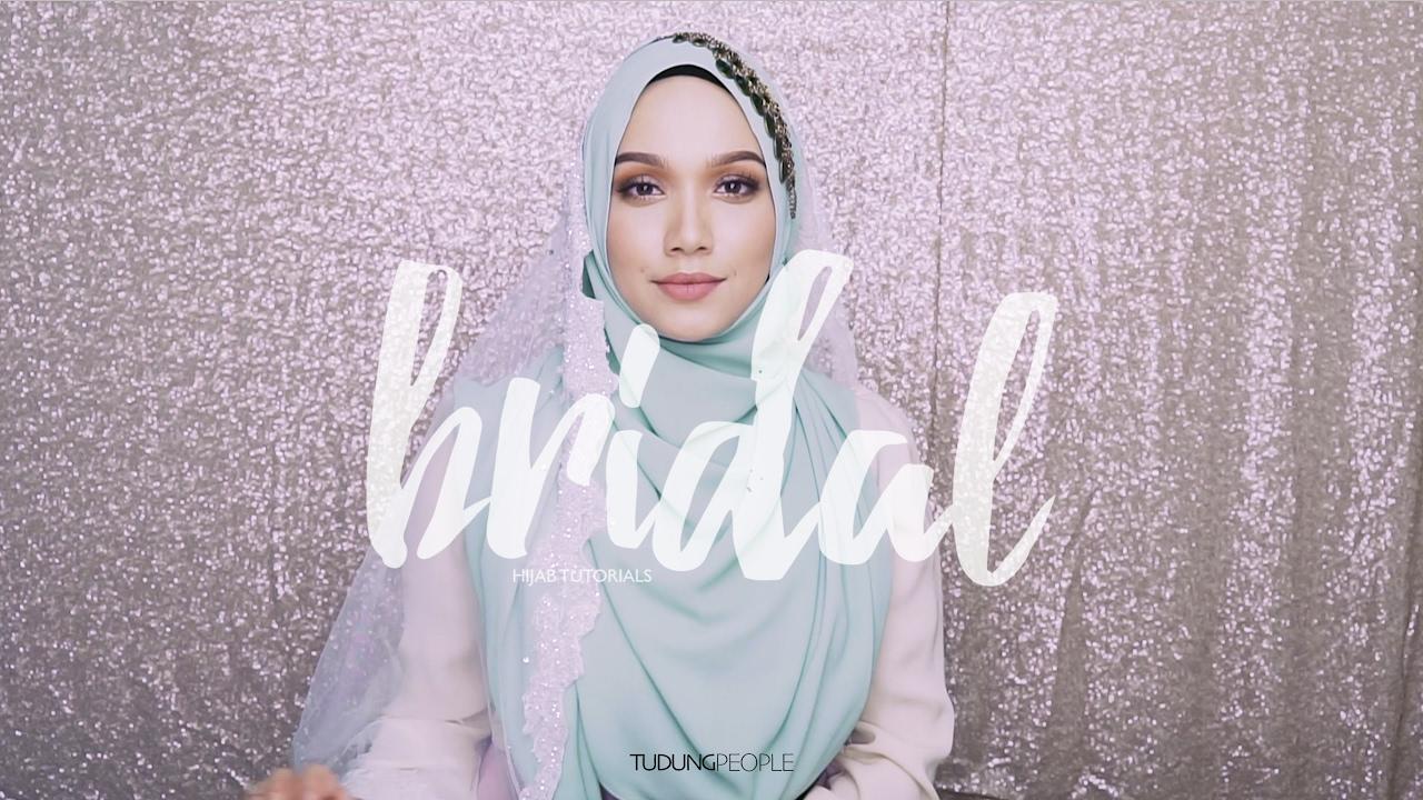 Ingin Tampil Dengan Hijab Syari Kekinian Untuk Pernikahan Tutorial