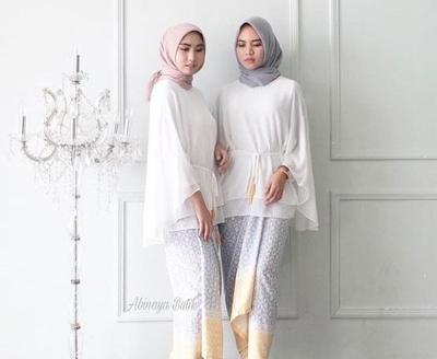 Hijabers, Begini Cara Padu Padan Rok Lilit dengan Blouse yang Hits