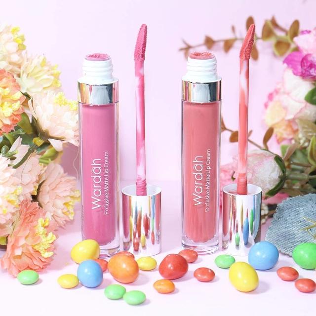 Lipstik Wardah Matte Lip Cream  Warna  Coklat Ide 