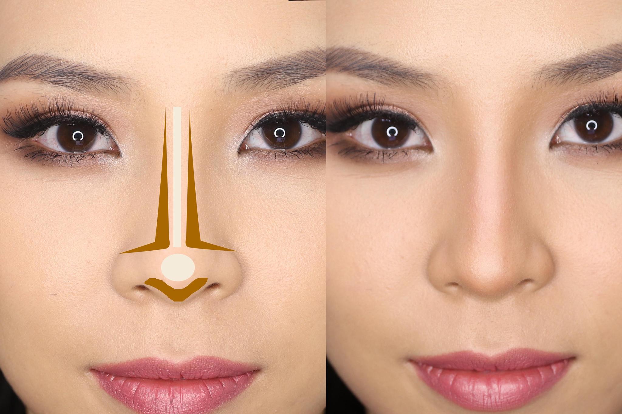 Bikin Hidung Terlihat Lebih Mancung Dengan 4 Langkah Makeup Yang