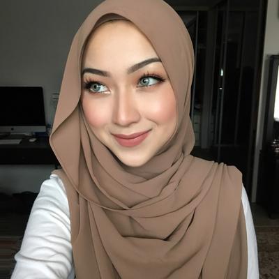 Koleksi Populer Warna  Jilbab  Soft Beige  Ideku Unik