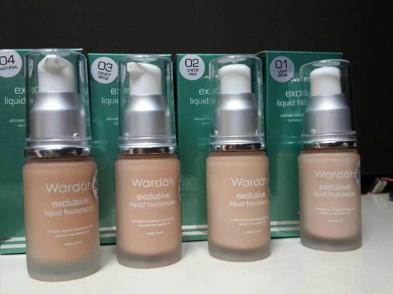 FORUM Review Wardah Exclusive Liquid Foundation Dong Cosmetics