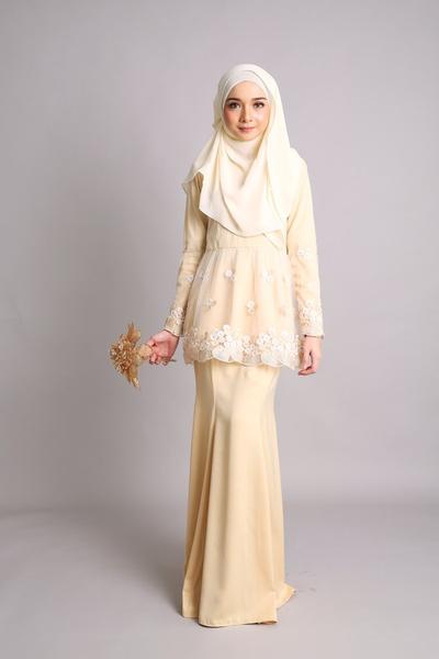 Model Jilbab Syari Untuk Kebaya