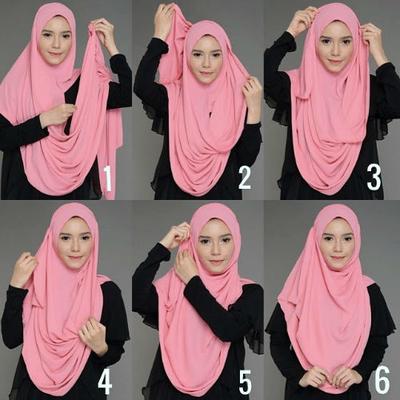 Tutorial Hijab Syar I Pesta