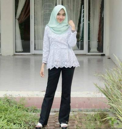model baju brokat yang simple - gallery islami terbaru