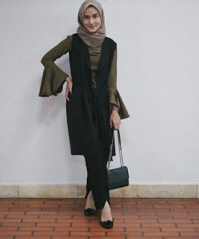  Warna  Jilbab  Yang Cocok Untuk  Baju  Warna  Hijau Army 