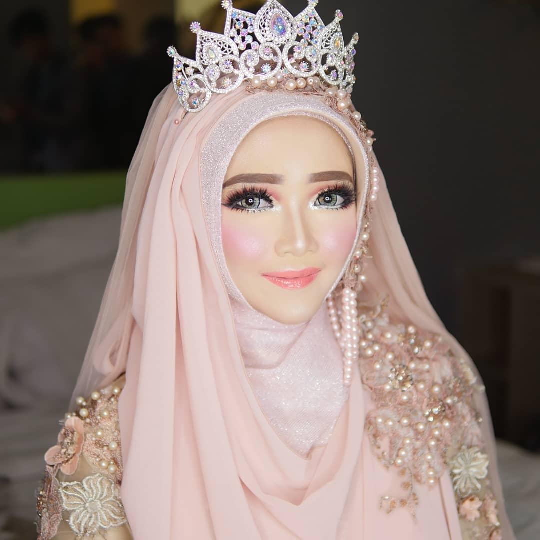 Photo Model  Hijab  Pengantin  Menutup Dada Modernhijab77