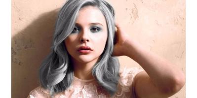 Cantik Modern Dengan Warna Rambut  Denim