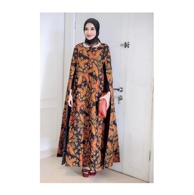 Model Gamis Batik Muslimah