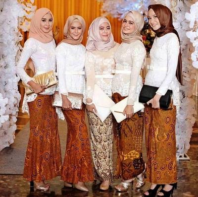 Benar Benar Cantik Model Kebaya Modern Hijab Ini Oke