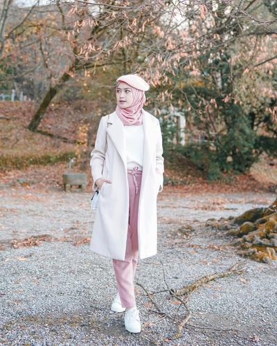 40+ Trend Terbaru Style Hijab Dengan Topi Baret