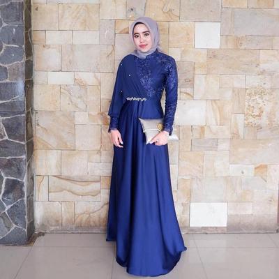 Perpaduan Warna Biru Navy Jilbab Yang Cocok Untuk Baju Warna Navy