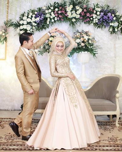 Paling Keren Kebaya  Pengantin Warna  Rose  Gold  Flatpop Megan