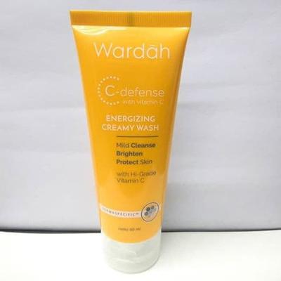 2. Wardah C-Defense Energizing Creamy Wash