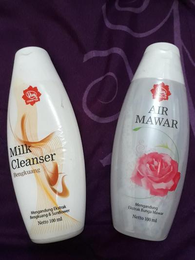 Cara Memakai Viva Milk Cleanser Dan Air Mawar Renunganku