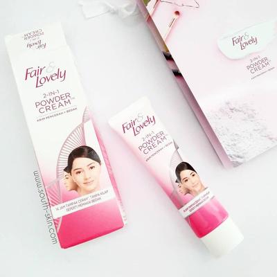 1. Fair and Lovely 2-IN-1 Powder Cream