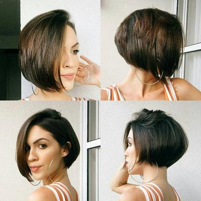 Model Rambut Pendek Yuni Shara Tampak Belakang Seputar Model